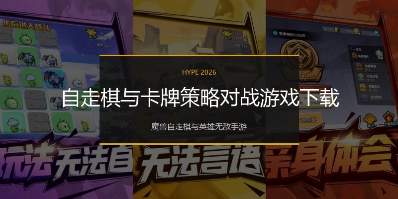 自走棋与卡牌策略对战游戏下载