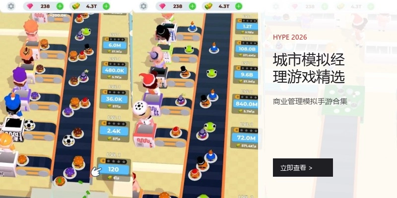城市模拟经理游戏精选