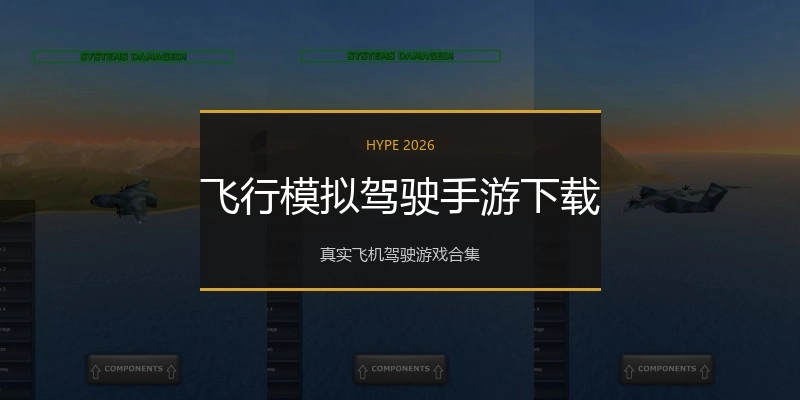 飞行模拟驾驶手游下载