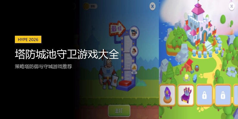 塔防城池守卫游戏大全