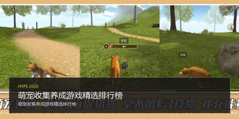 萌宠收集养成游戏精选排行榜
