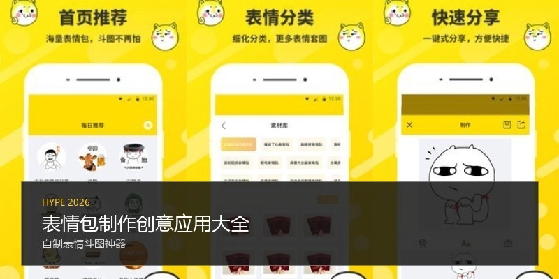表情包制作创意应用大全