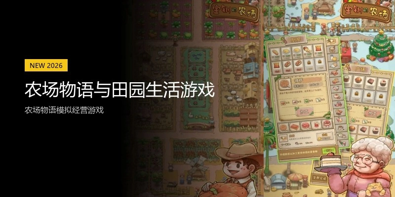 农场物语与田园生活游戏