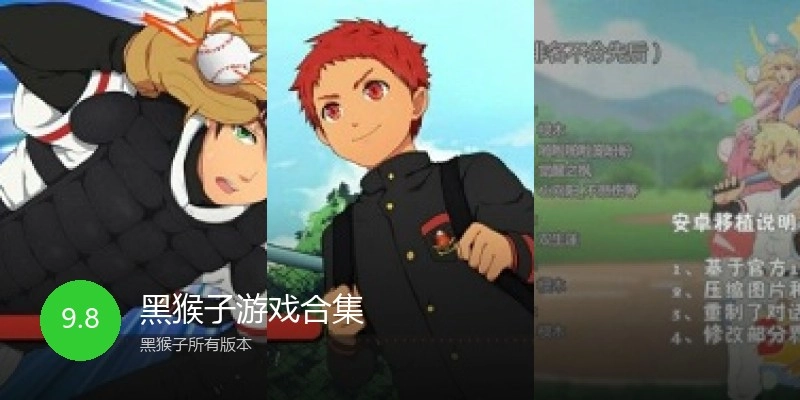 黑猴子游戏合集