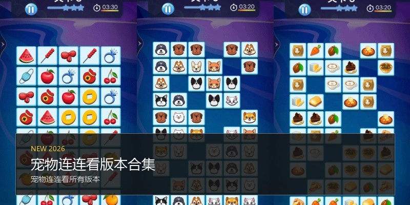 宠物连连看版本合集