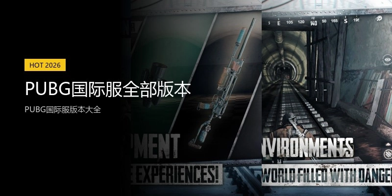 PUBG国际服全部版本