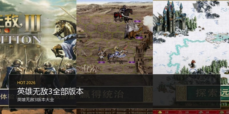 英雄无敌3全部版本