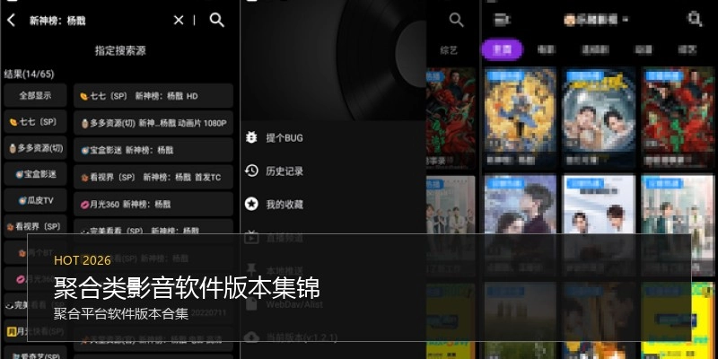 聚合类影音软件版本集锦