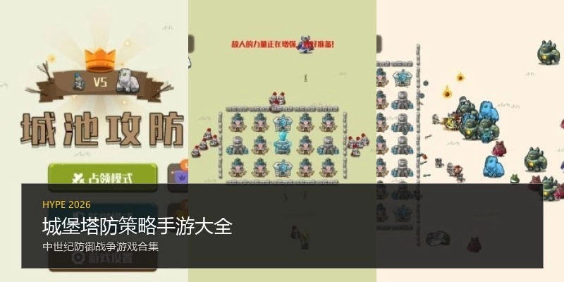 城堡塔防策略手游大全