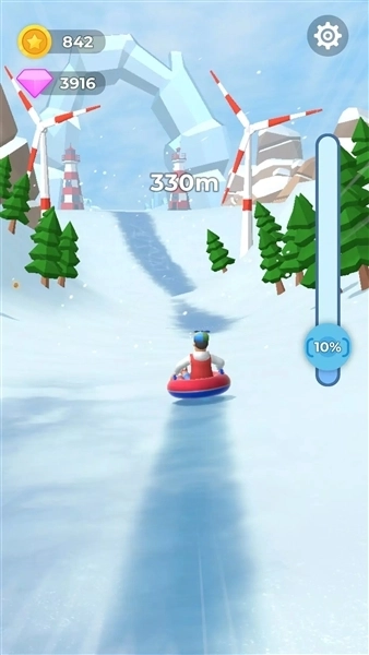雪橇冲浪手1