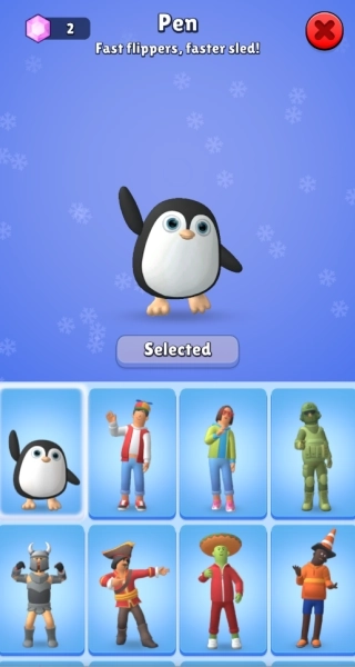 雪橇冲浪手2