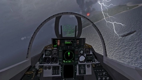 F18舰载机模拟起降22