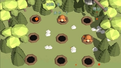 3d打地鼠2