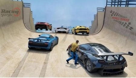 汽车特技比赛游戏1