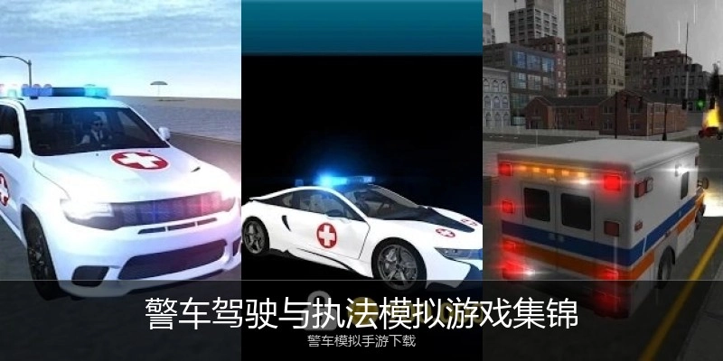 警车驾驶与执法模拟游戏集锦