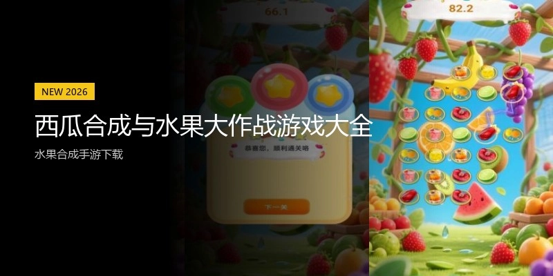 西瓜合成与水果大作战游戏大全