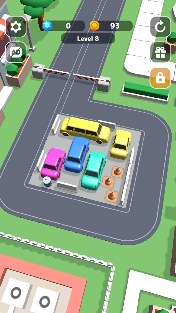 停车堵塞3D3