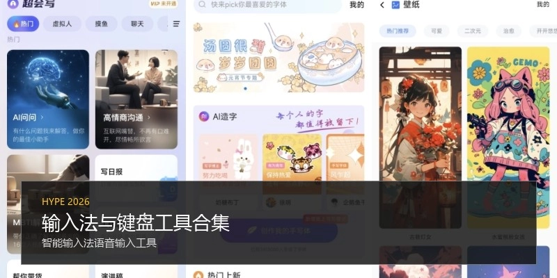 输入法与键盘工具合集