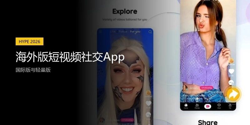 海外版短视频社交App