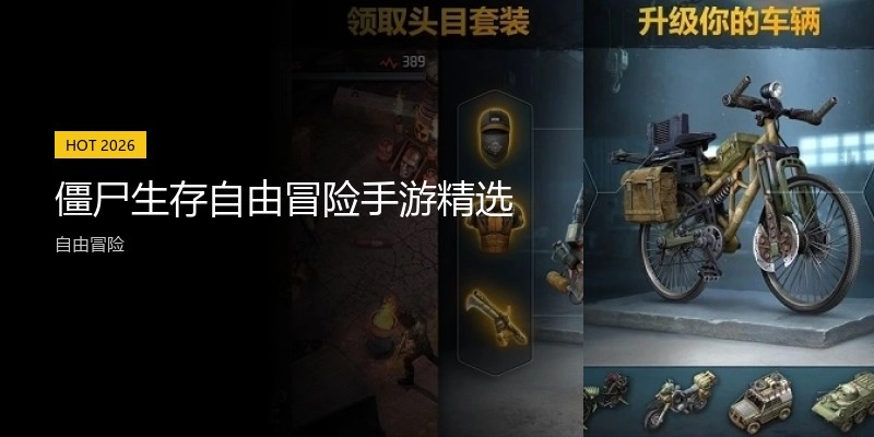 僵尸生存自由冒险手游精选
