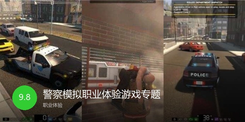 警察模拟职业体验游戏专题