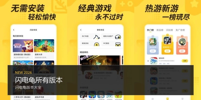 闪电龟所有版本