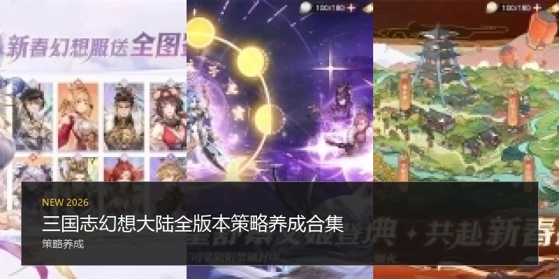 三国志幻想大陆全版本合集