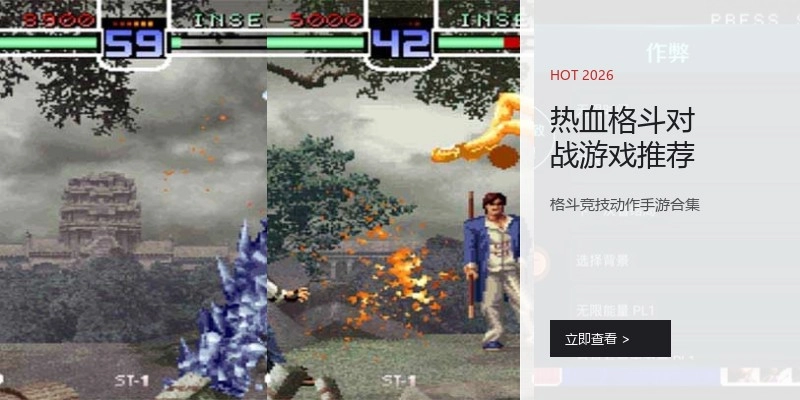 热血格斗对战游戏推荐