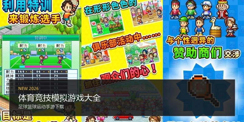 体育竞技模拟游戏大全