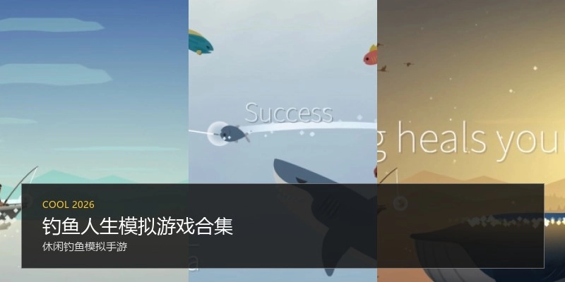 钓鱼人生模拟游戏合集