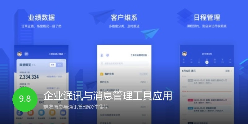企业通讯与消息管理工具应用