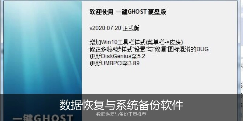 数据恢复与系统备份软件