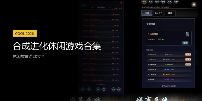 合成进化休闲游戏合集