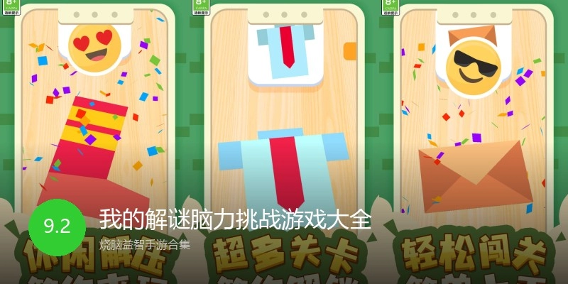 我的解谜脑力挑战游戏大全