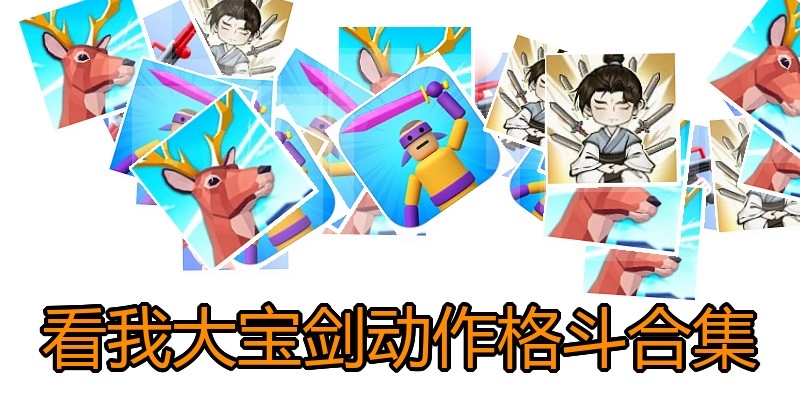 看我大宝剑动作格斗合集