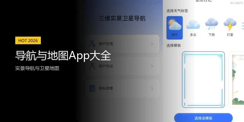 导航与地图App大全