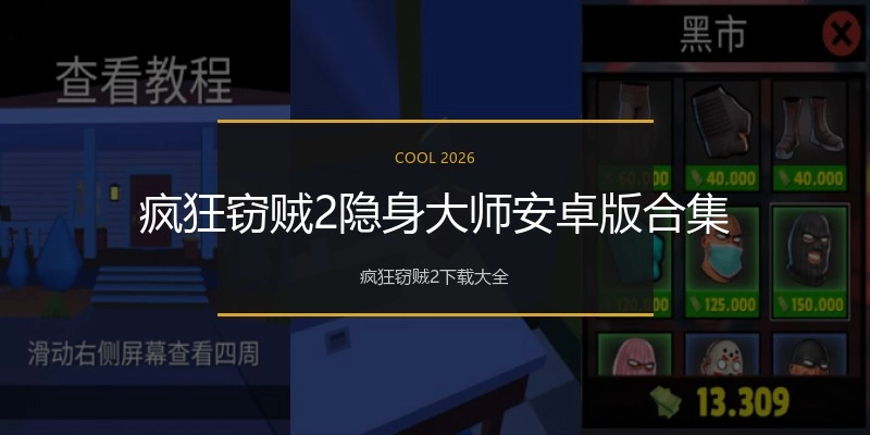 疯狂窃贼2隐身大师安卓版合集