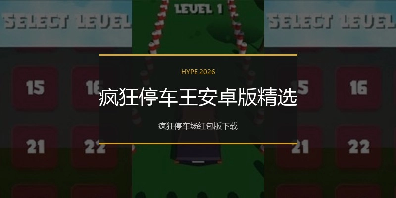 疯狂停车王安卓版精选