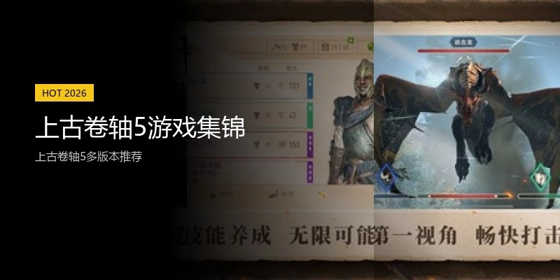 上古卷轴5游戏集锦