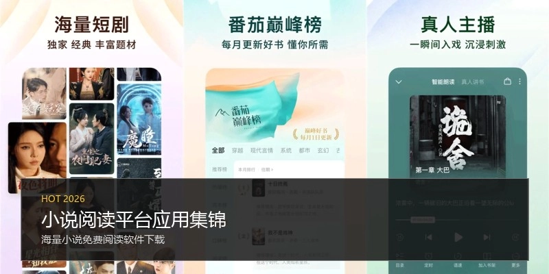 小说阅读平台应用集锦