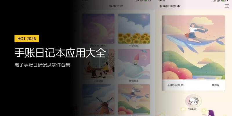 手账日记本应用大全