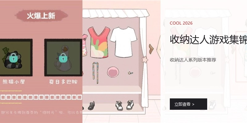 收纳达人游戏集锦