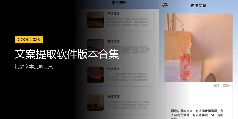 文案提取软件版本合集
