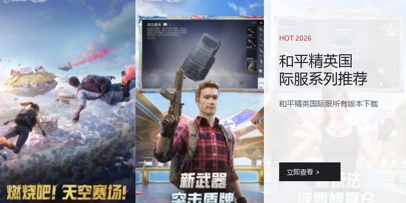 和平精英国际服系列推荐