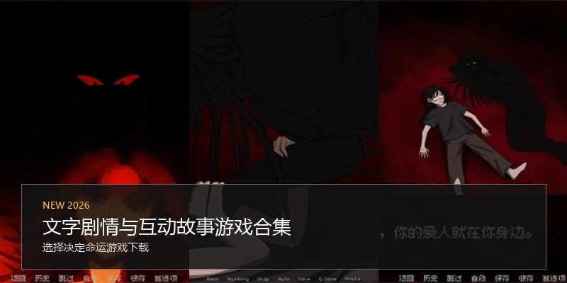 文字剧情与互动故事游戏合集