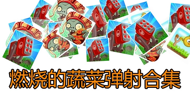 燃烧的蔬菜弹射合集