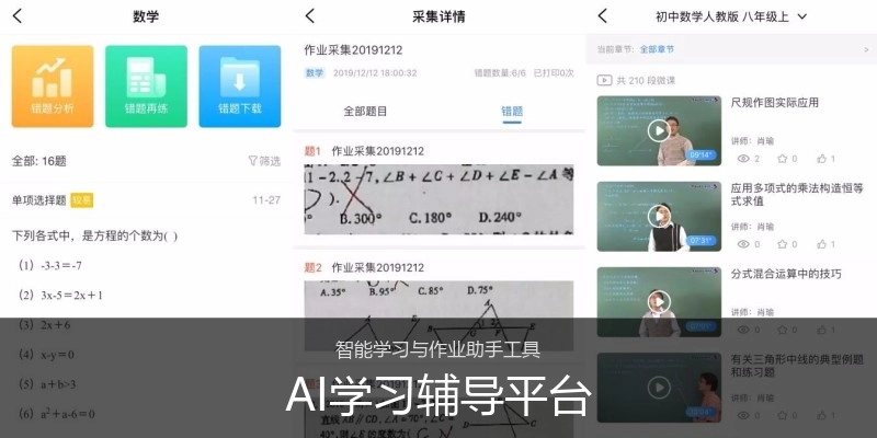 AI学习辅导平台
