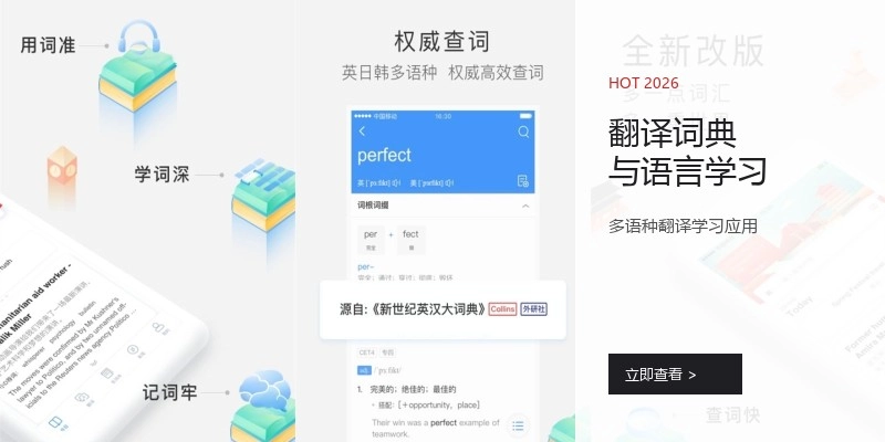 翻译词典与语言学习