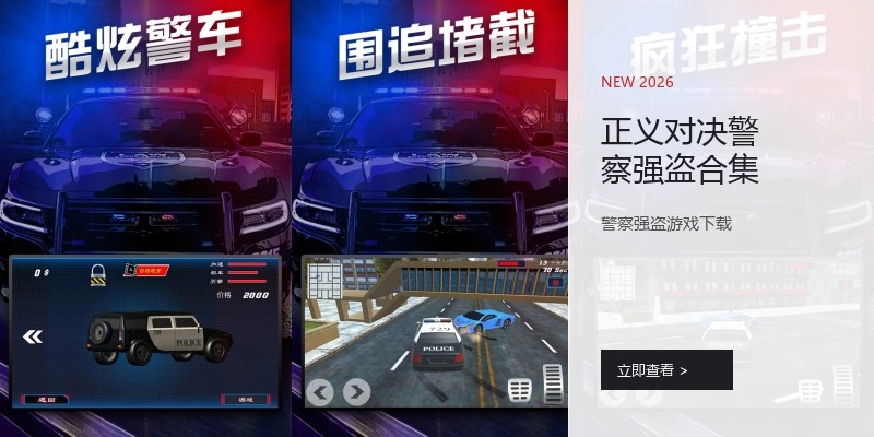 正义对决警察强盗合集