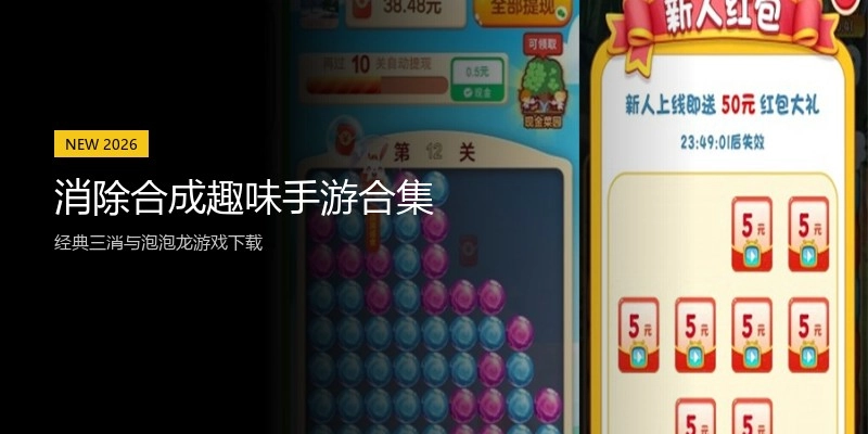 消除合成趣味手游合集